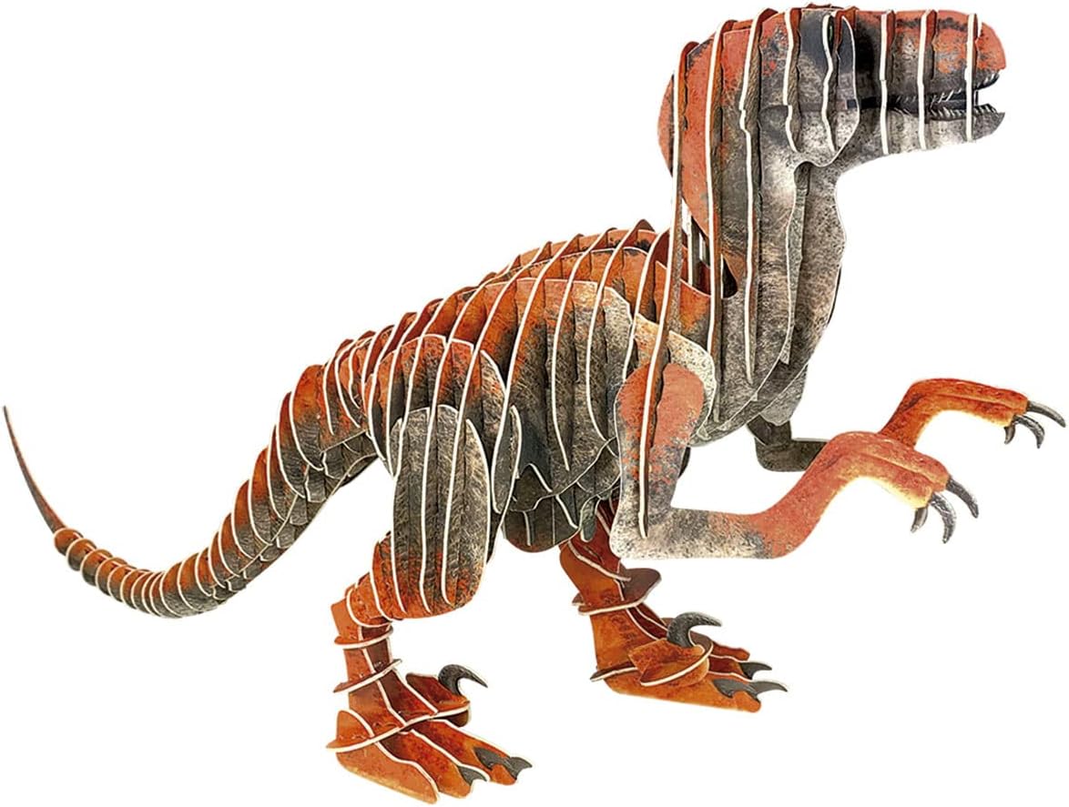 Thumbnail 5 de Educa Puzzle 3D Velociraptor 🦖 Set de construcción de Dinosaurios