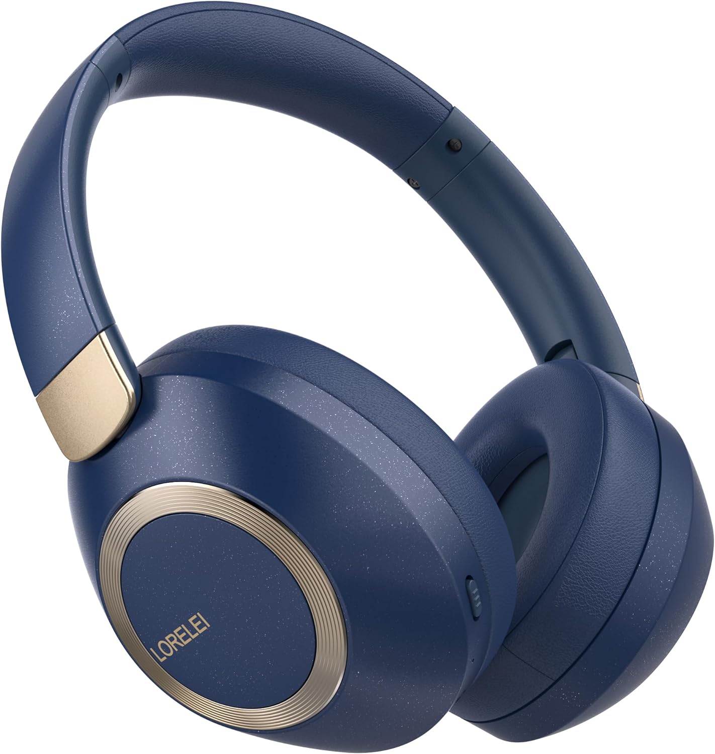 Thumbnail 6 de LORELEI B-C6 Wireless Over-Ear Headphones with 50H Playtime, Deep Bass & Built-in Mic (Beige White)