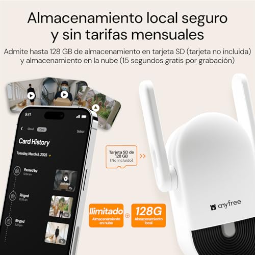 Thumbnail 6 de Sonnette sans fil 1080P avec caméra