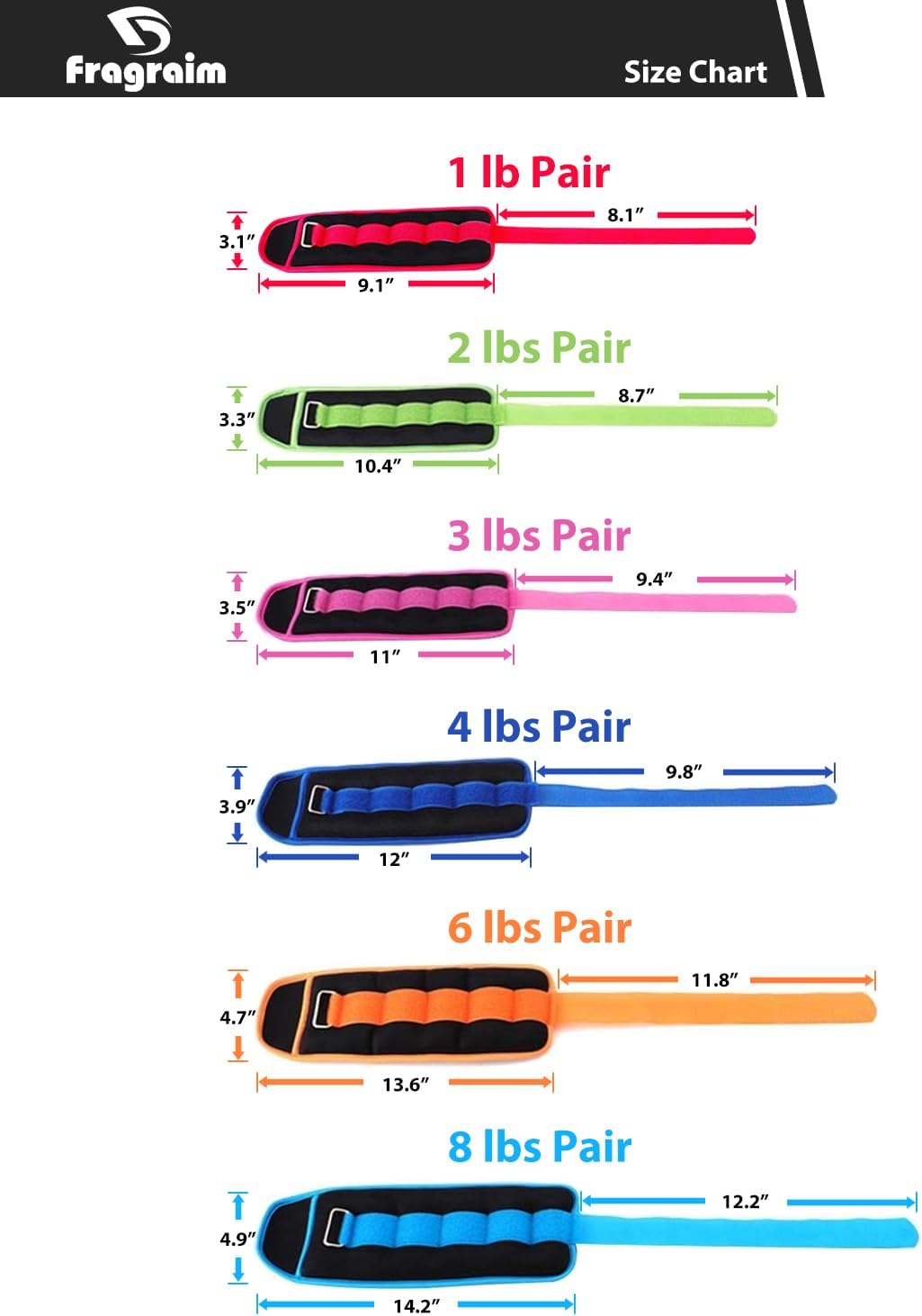 Thumbnail 4 de Ankle Weights for All 1–20 lb