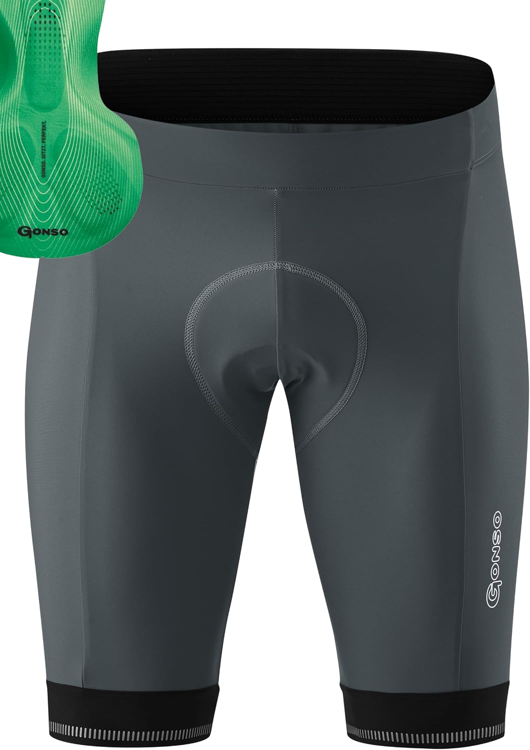 Thumbnail 6 de Gonso Sitivo M – Short de cyclisme court pour homme, Sitivo Red Confort