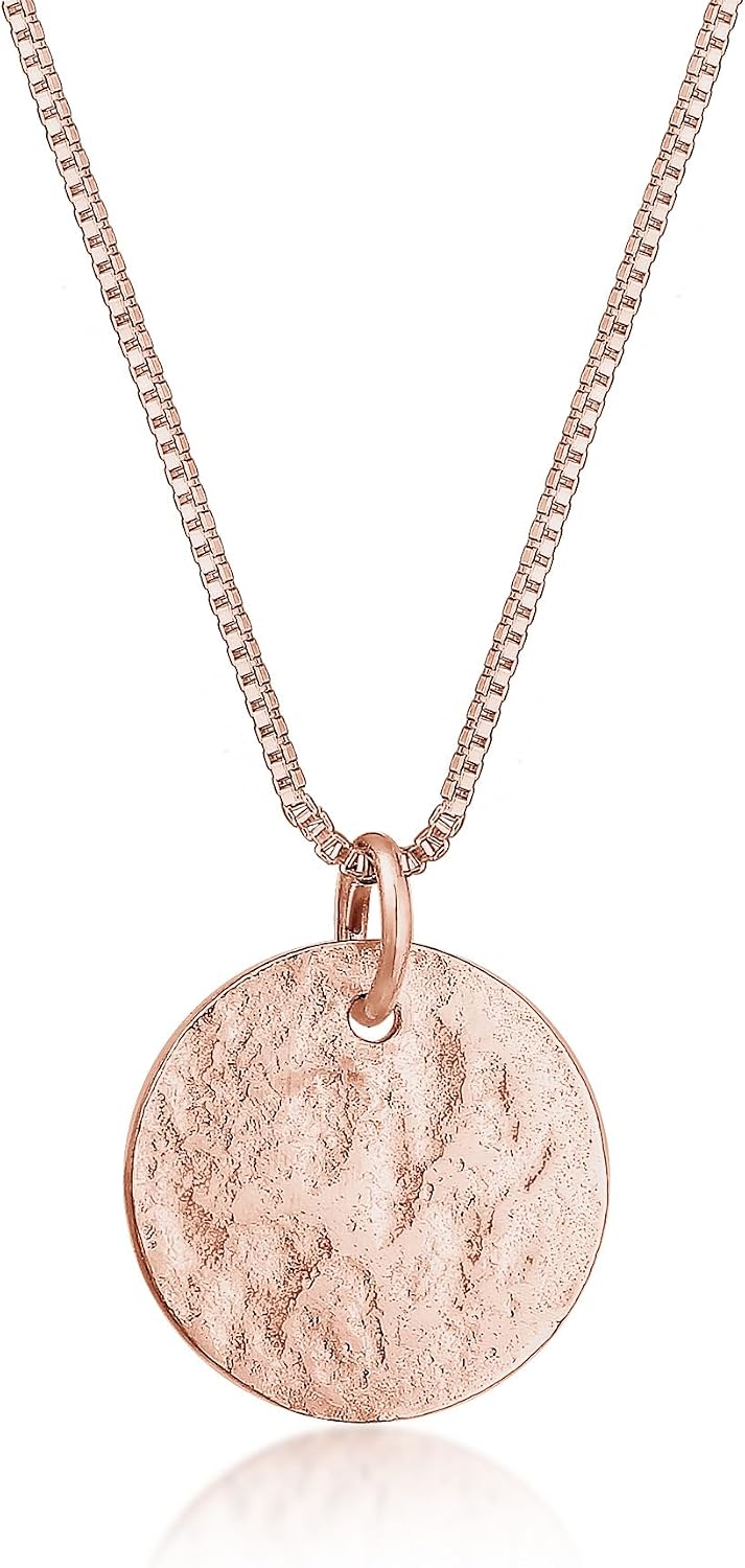 Detalle de Elli Halskette 45 cm Damenkette Rosé vergoldet