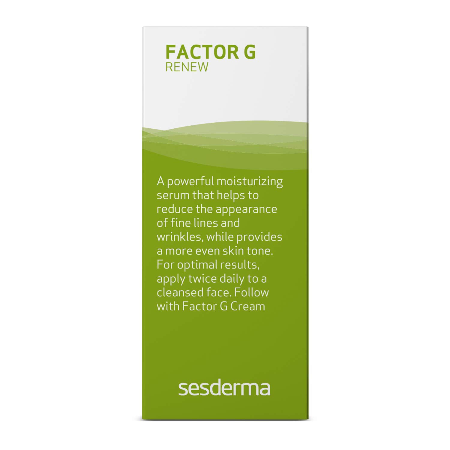 Detalle 2 de Sesderma Factor G Renew Liposomal Serum – Rejuvenierendes Serum mit 7 Wachstumsfaktoren (30 ml)