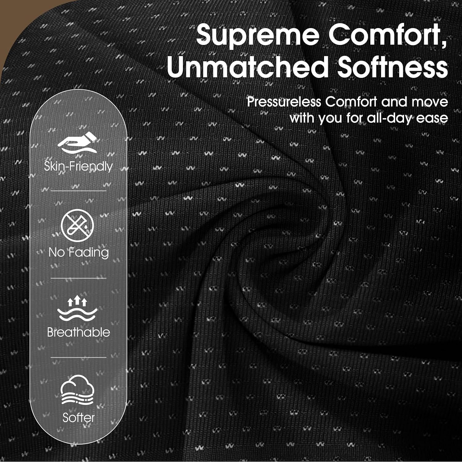 Detalle de MUSICOZY Sleep Headphones Headband for Side Sleepers – Breathable, Ultra‑Soft, 16‑Hour Wireless Comfort