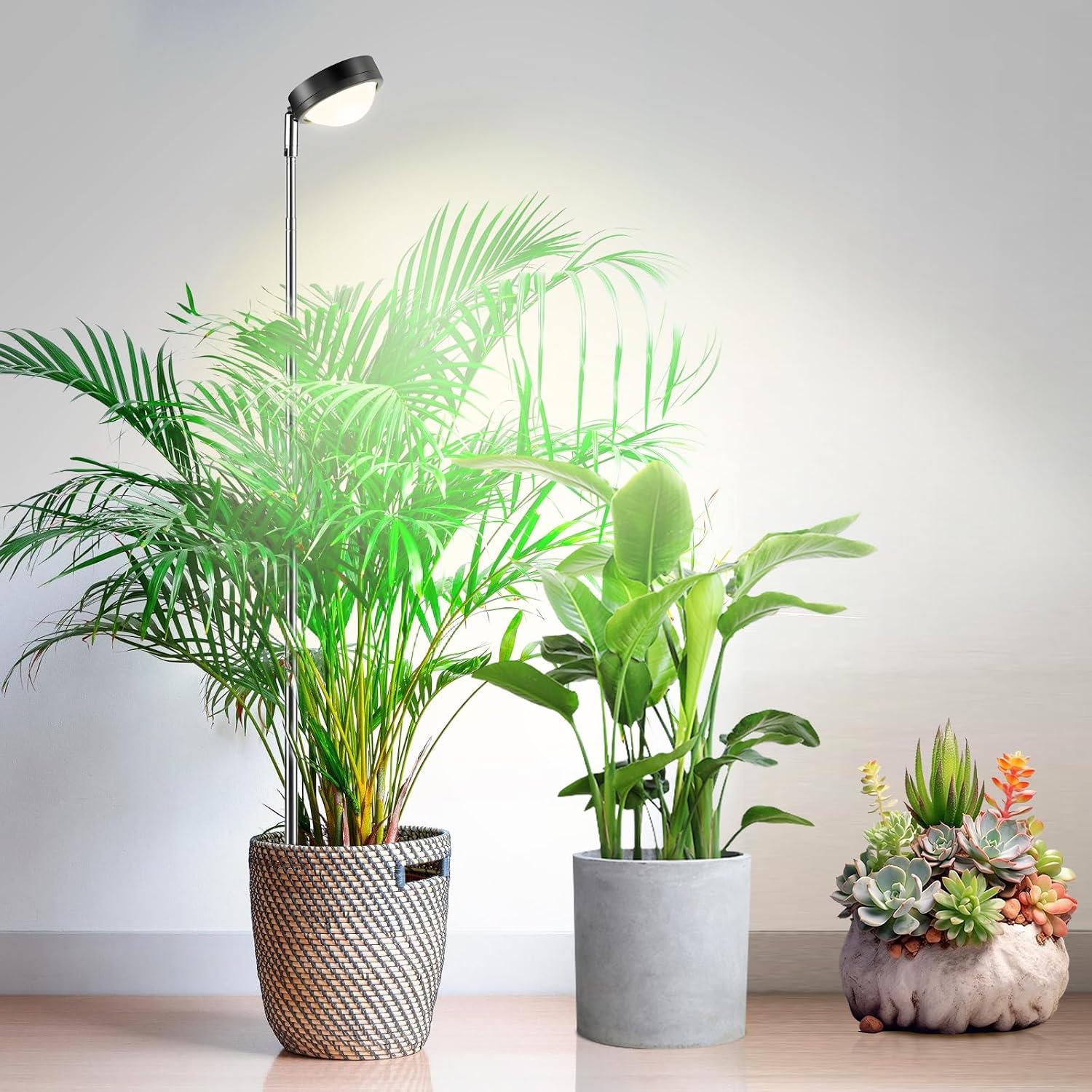 Detalle de fayleer Pflanzenlampe LED Vollspektrum 6/12/18H
