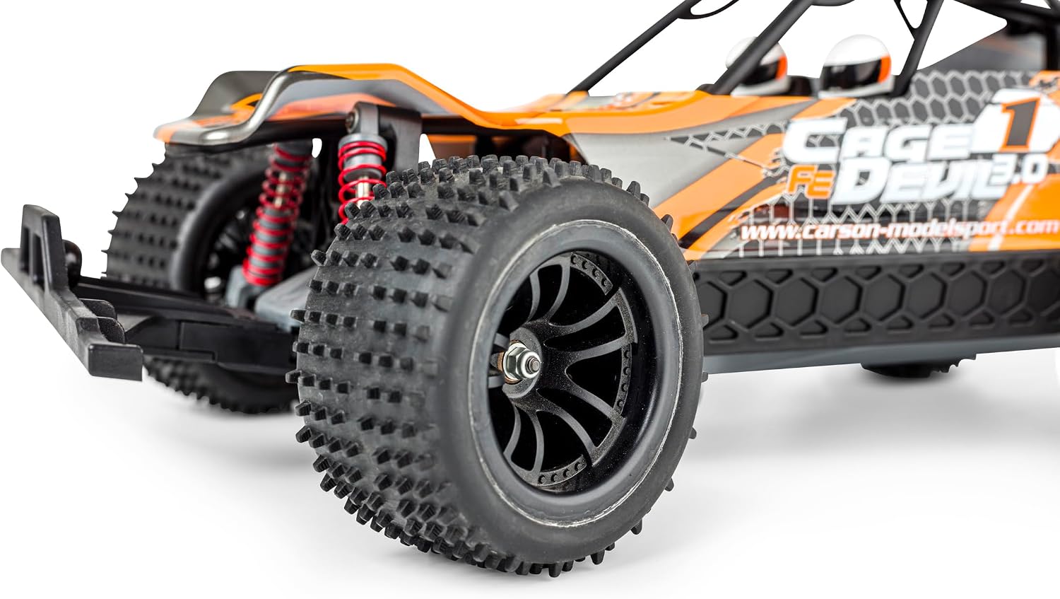 Detalle de Carson Cage Devil 3.0 500404278 – truggy 1:10 RTR, 2,4 GHz, 30 km/h