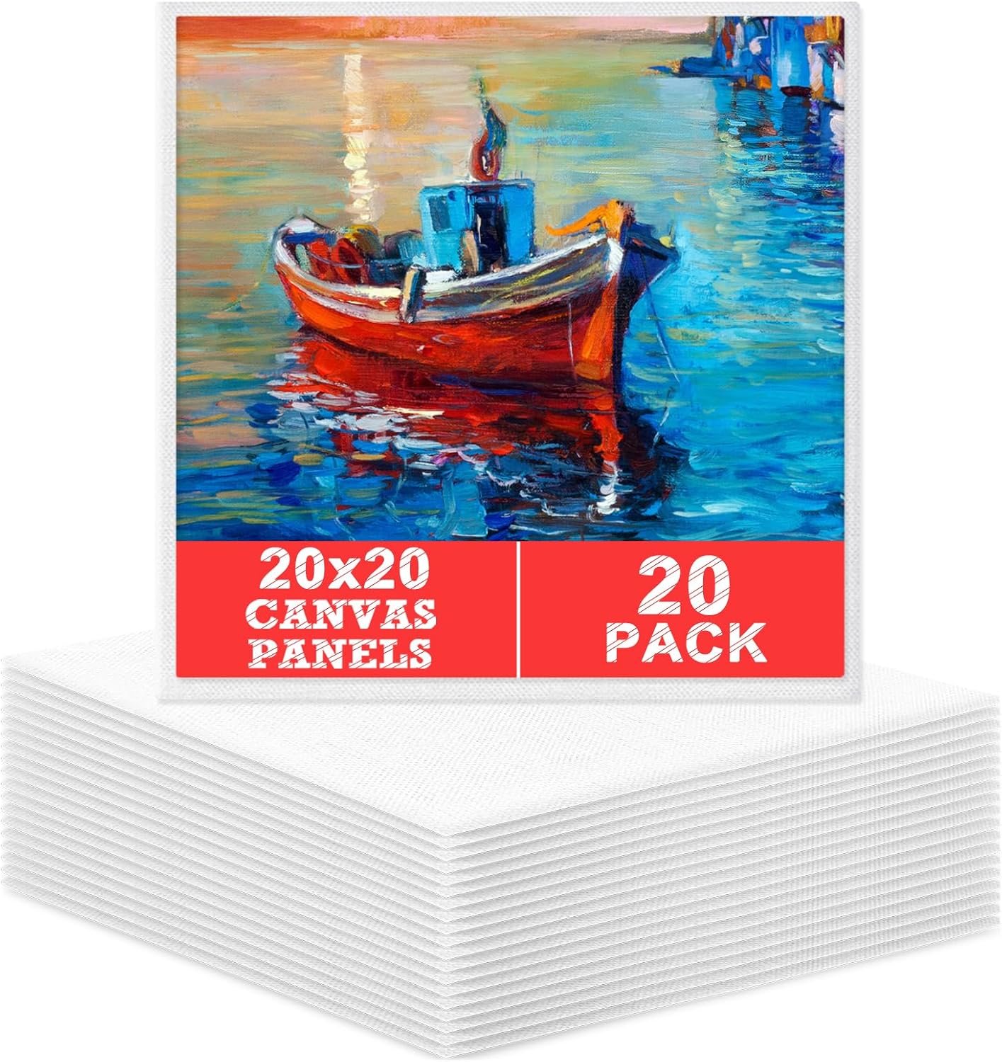 Thumbnail 6 de Canvas 20 x 20 cm 10-pack for painting