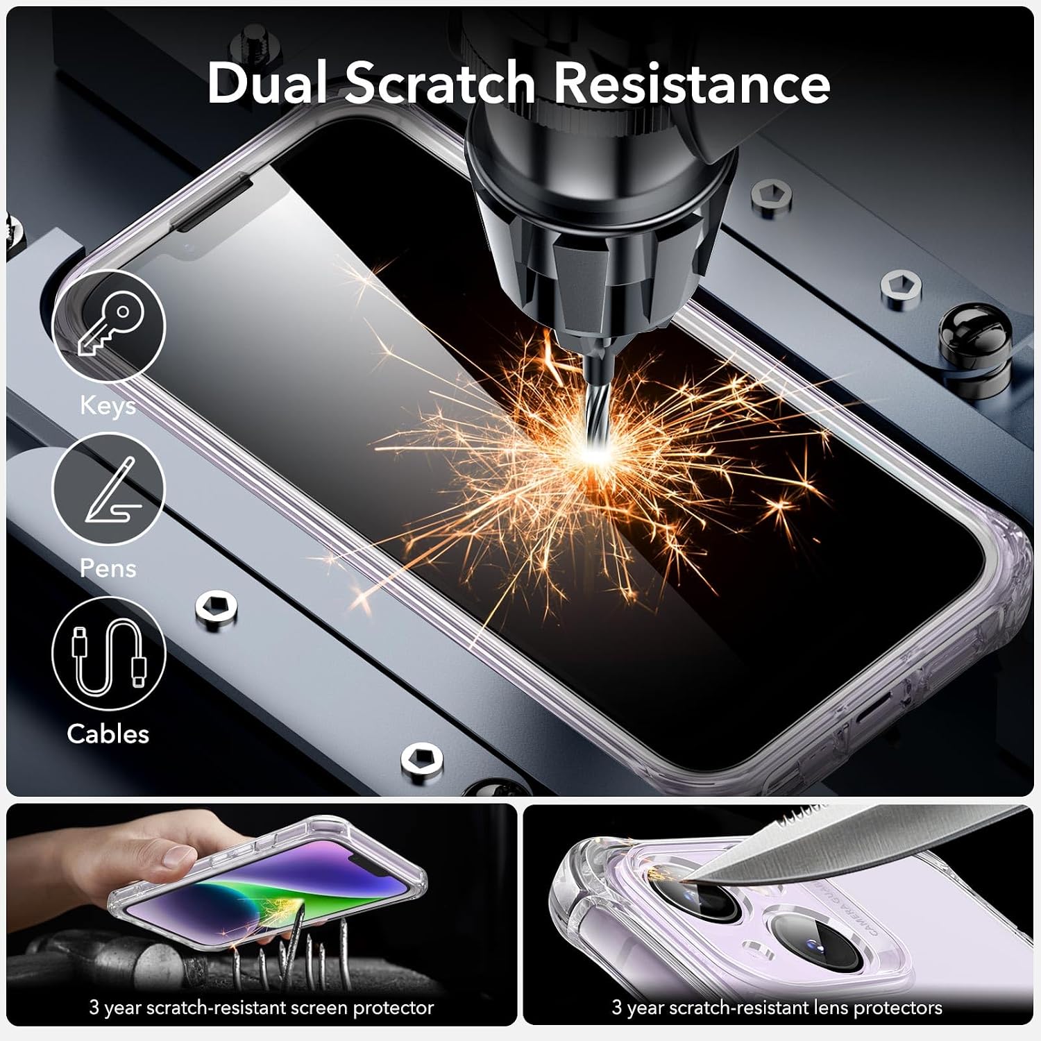 Thumbnail 5 de ESR Armor Series iPhone 14 Case with MagSafe and Built-In Glass Protection