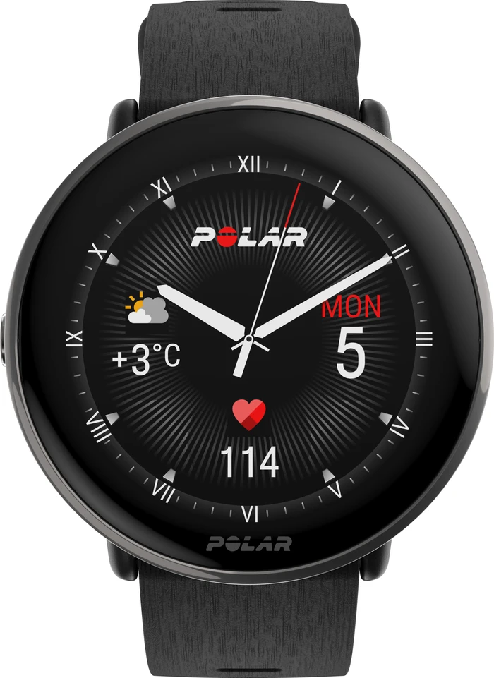 Thumbnail 1 de Polar Ignite 3 Titanium/Schwarz – Smartwatch für Schlaf, Aktivität und Regeneration