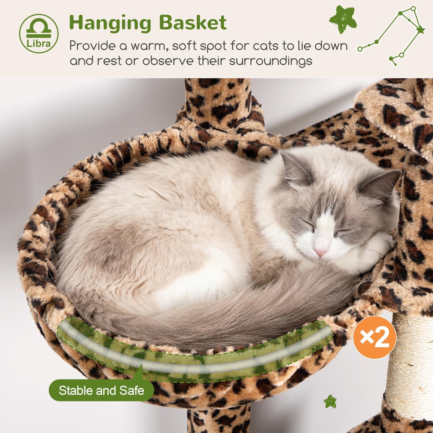 Detalle 2 de Globlazer Cat Tree, 78-Inch