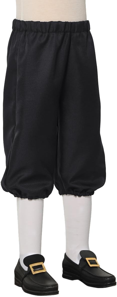 Detalle 2 de ANDHOM Boys' Colonial Costume Set with Knicker Pants