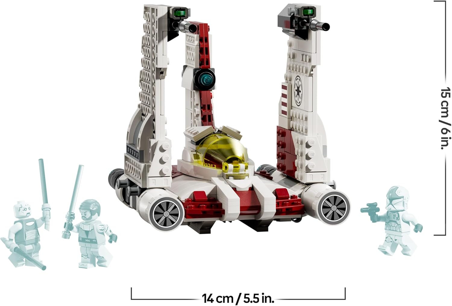 Thumbnail 6 de LEGO Star Wars V-19 Torrent Caccia stellare 75432 🚀