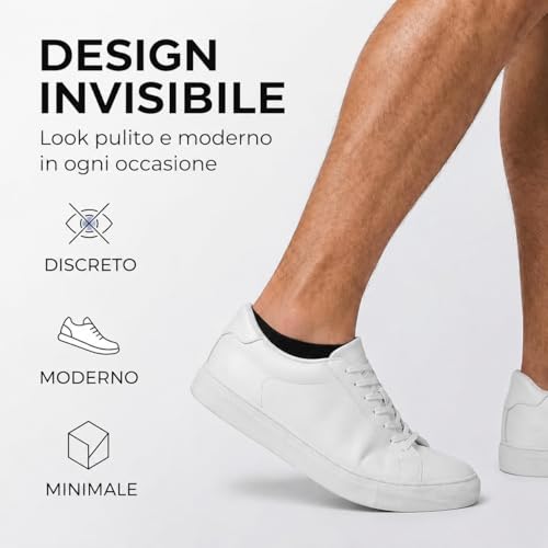 Detalle de PS PROUTHS 12 Paia Calzini Corti Bassi Unisex Cotone Traspiranti