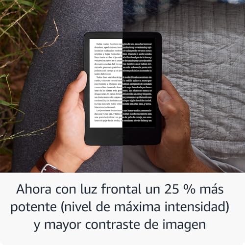Detalle 2 de Amazon Kindle (última generación) — Kindle más ligero y compacto para lectura sin distracciones