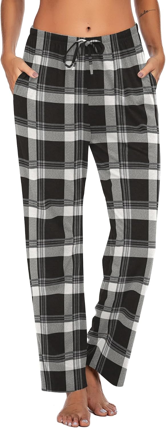 Detalle de Ekouaer Women's Pajama Pants
