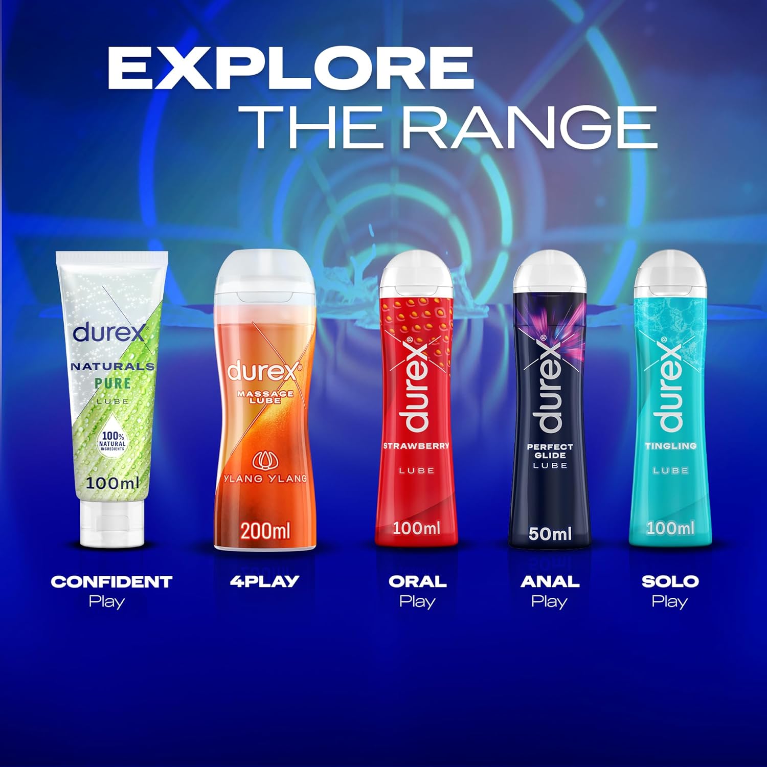 Thumbnail 6 de Durex Strawberry Flavoured Lube 100ml 🍆