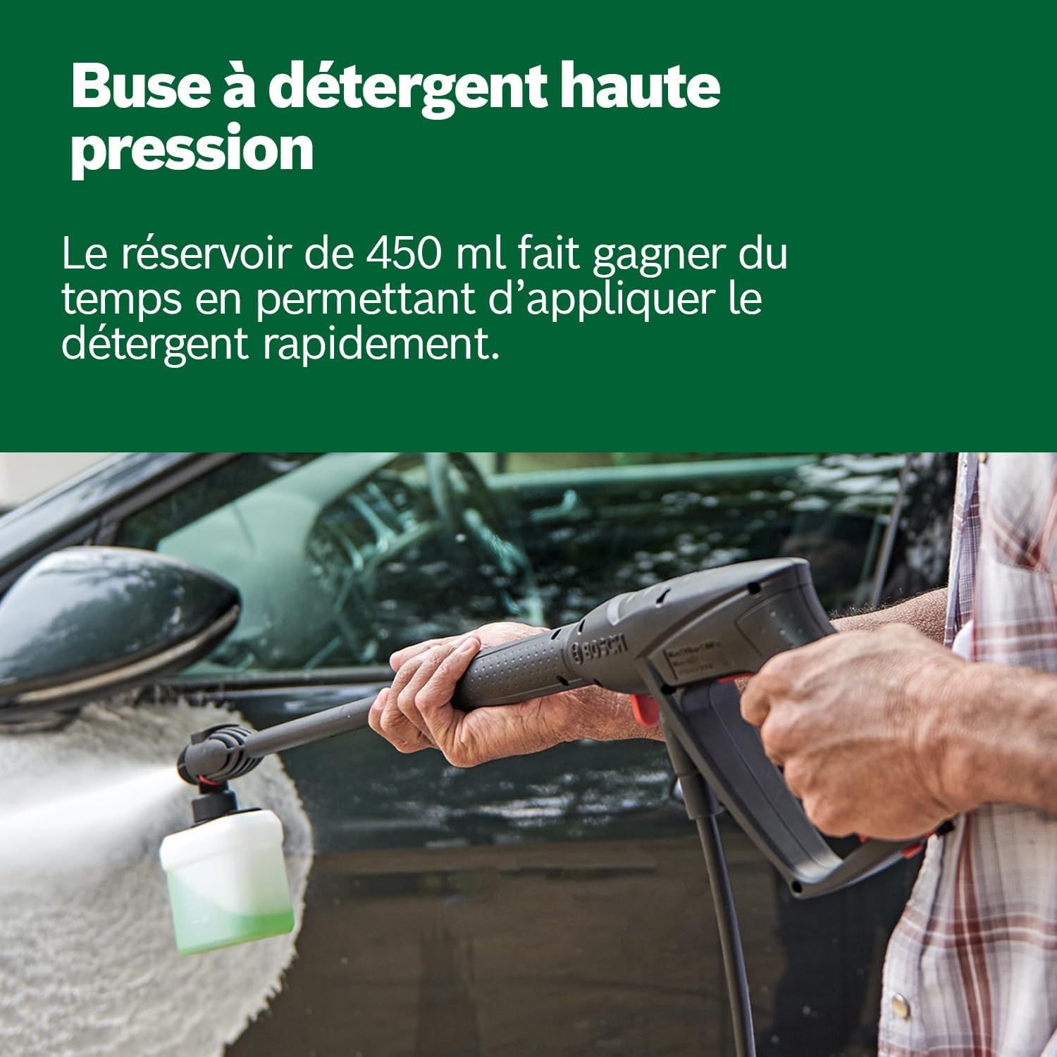 Thumbnail 4 de Nettoyeur haute pression Bosch UniversalAquatak 125 – 125 bar, 1500 W, tuyau 5 m et 2 buses