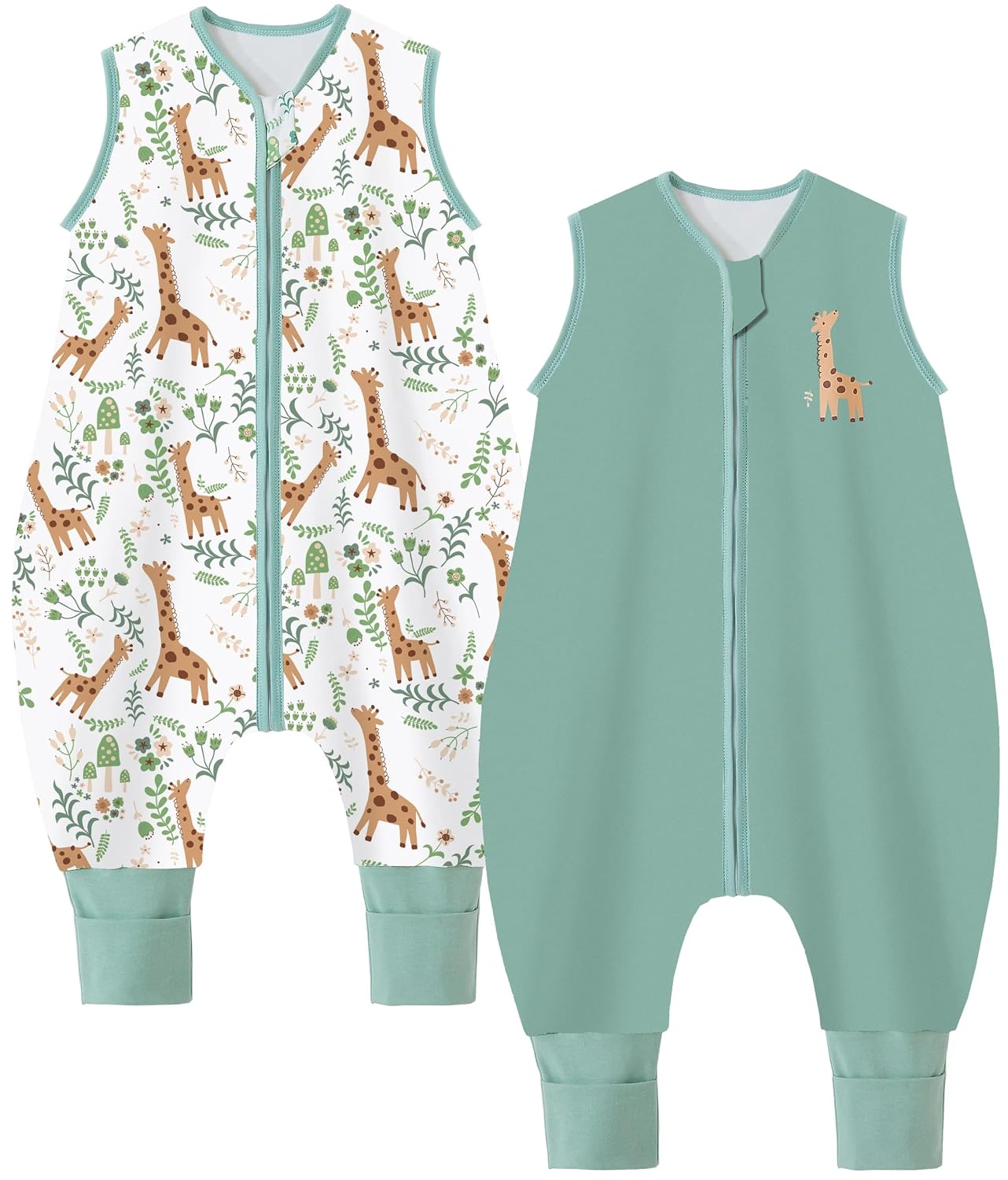 Detalle de Chilsuessy Baby Schlafsack mit Beinen 1.5 Tog 70cm