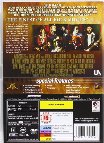 Thumbnail 1 de The Last Waltz (Reino Unido) de Twentieth Century Fox — Edición 1978 dirigida por Martin Scorsese