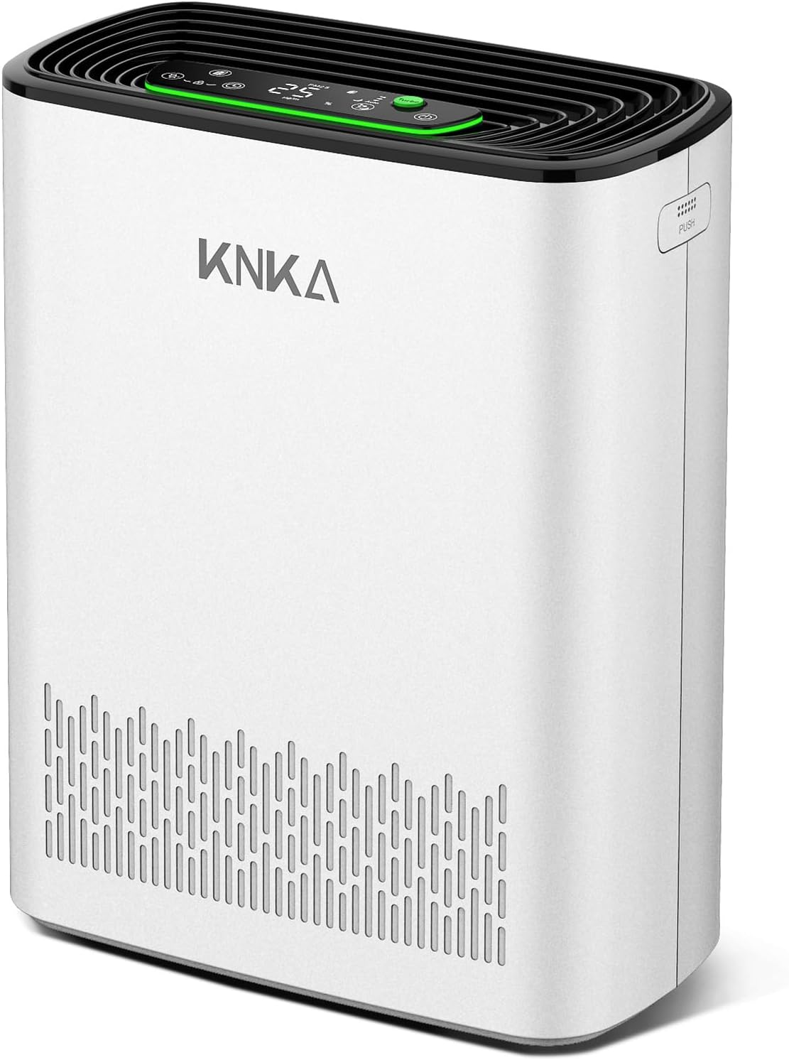 KNKA Purificatore d’aria HEPA APH3000 con CADR 300 m³/h e sensore qualità dell’aria