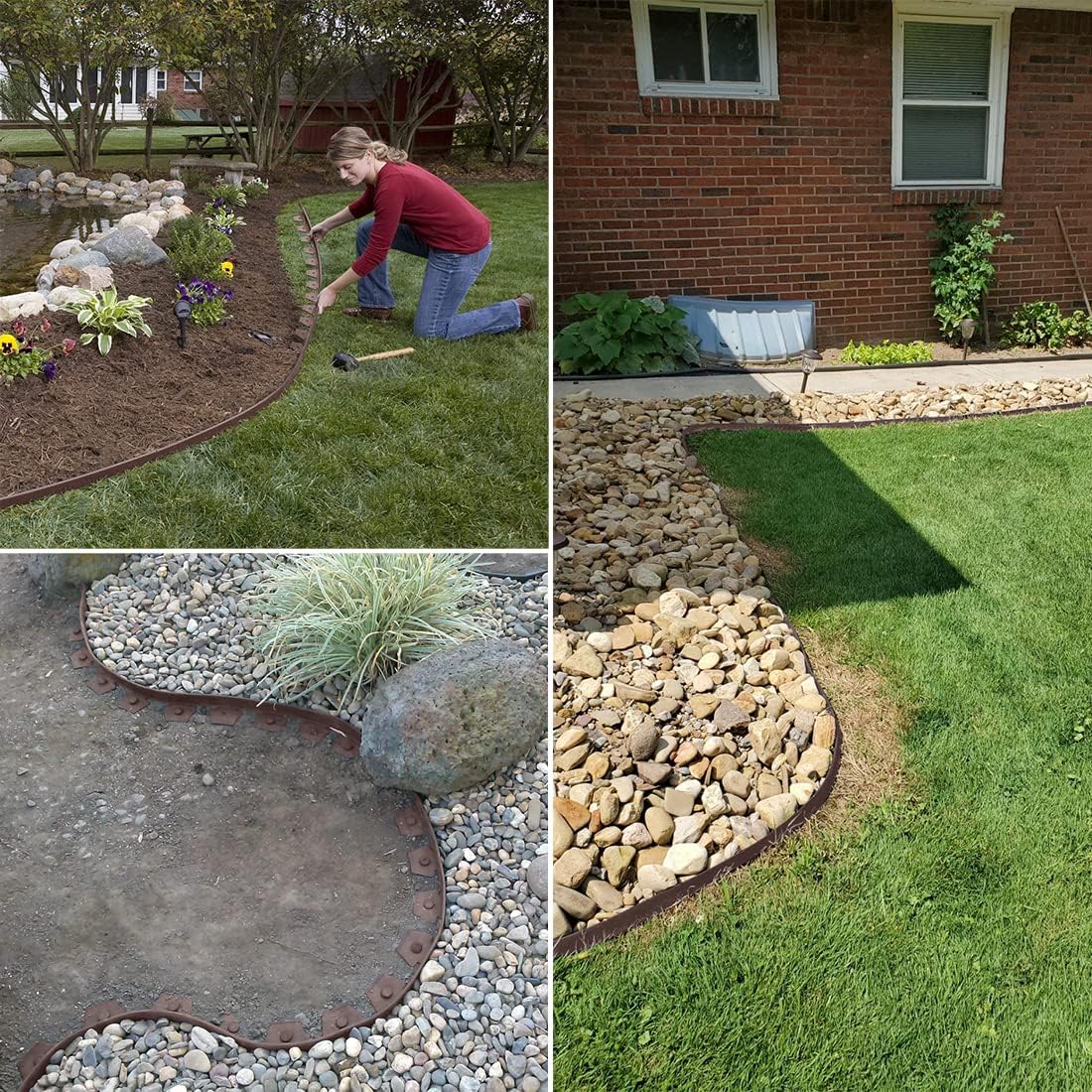 Thumbnail 4 de 10M Garden Edging Border 10cm High