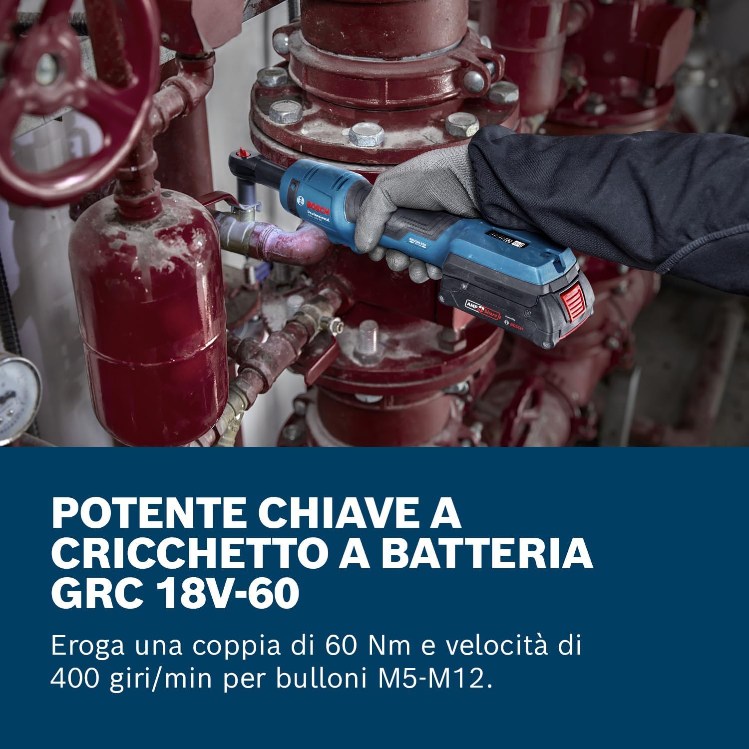 Thumbnail 1 de Bosch Professional 18V System Avvitatore a cricchetto GRC 18V-60