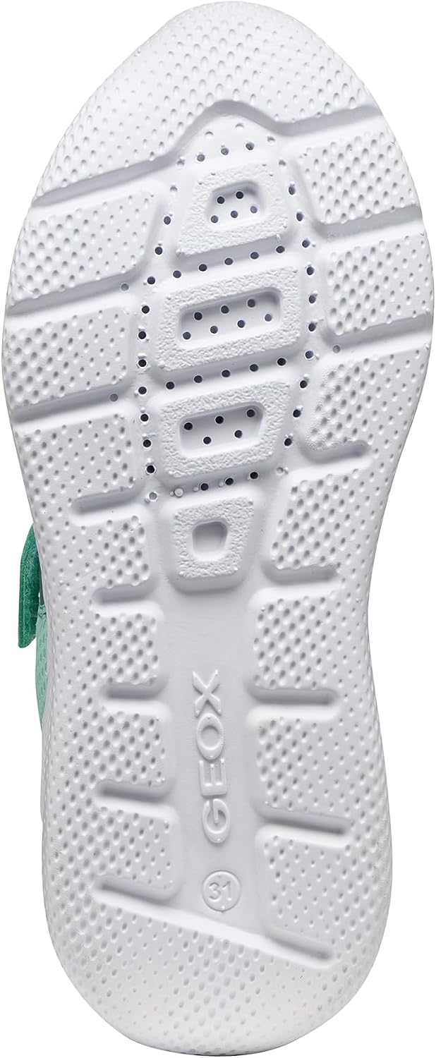 Detalle de Geox Mädchen J Sprintye Girl BSneaker – Atmungsaktiver Alltagsschuh für junge Abenteurerinnen