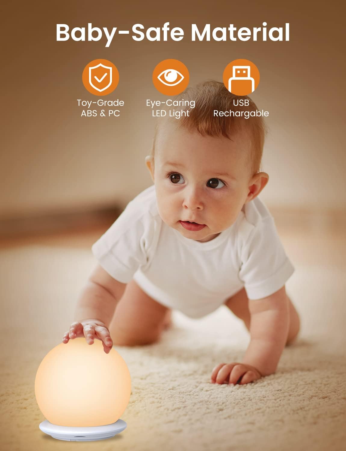 Thumbnail 6 de KOOFIT Luce Notturna Bambini RGB 8 colori