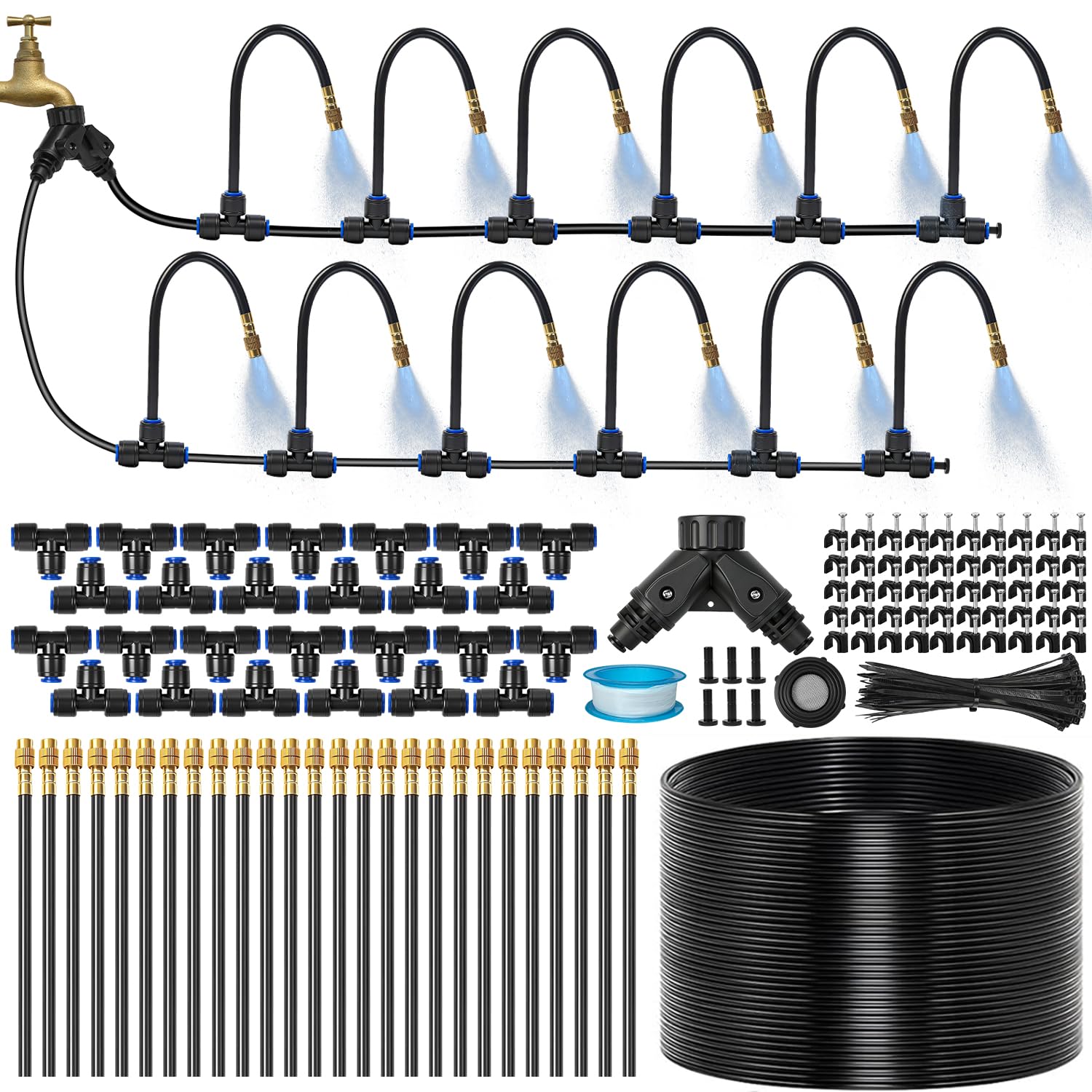 Detalle de Drip Irrigation System, 120 ft