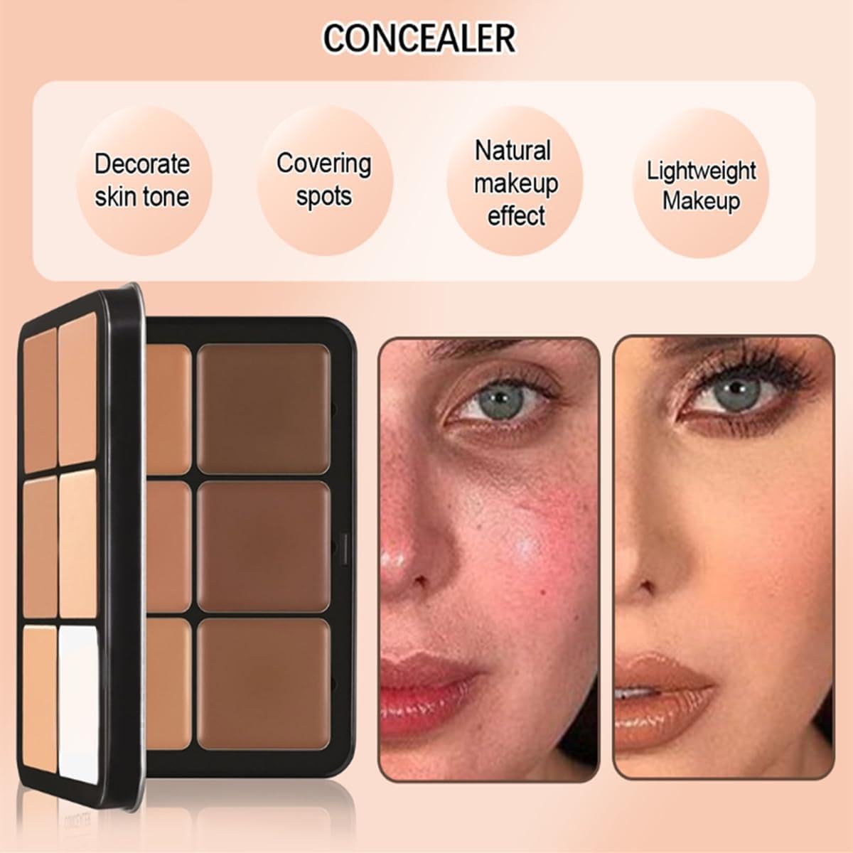 Thumbnail 5 de 12 Farben Concealer Palette für Creme