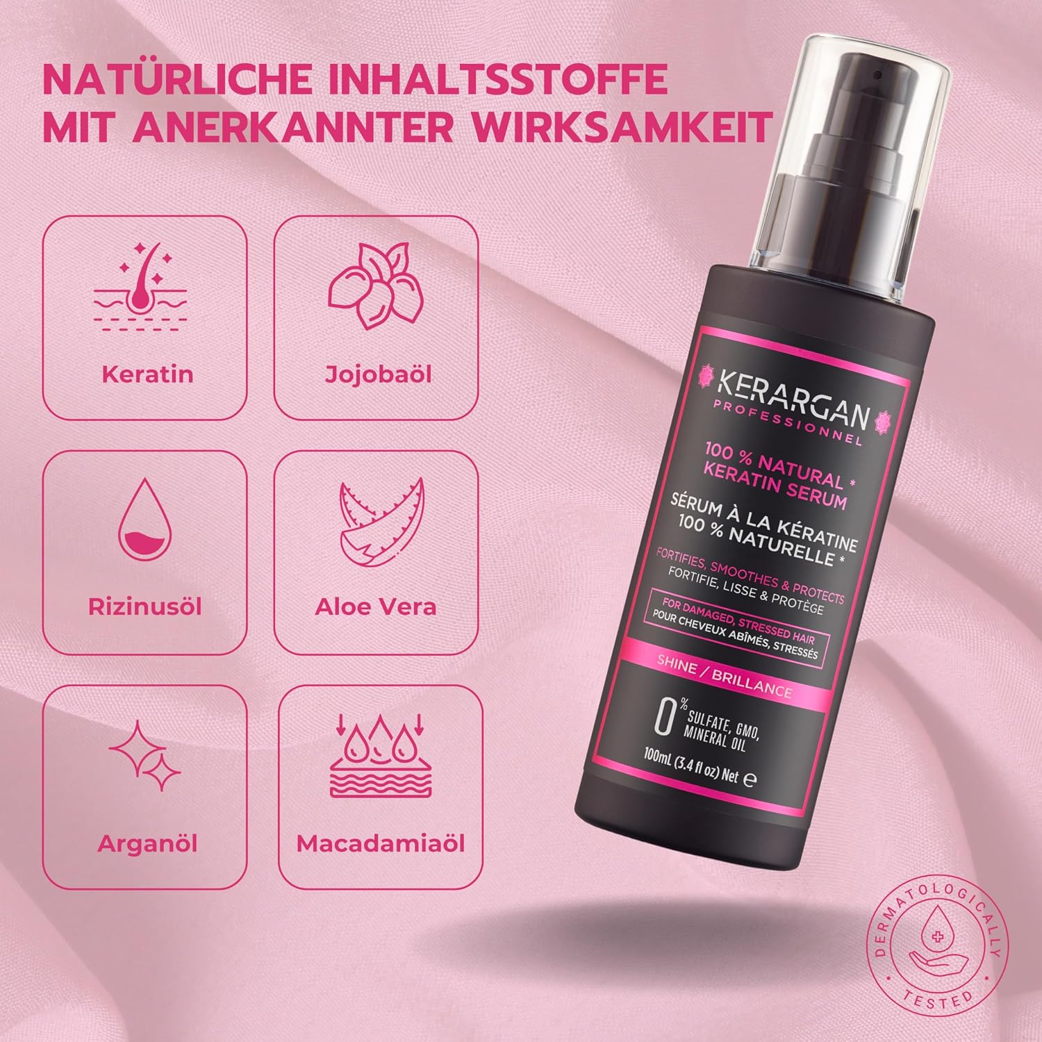 Thumbnail 2 de KERARGAN Ultra reparierendes Haarserum Keratin 100 ml