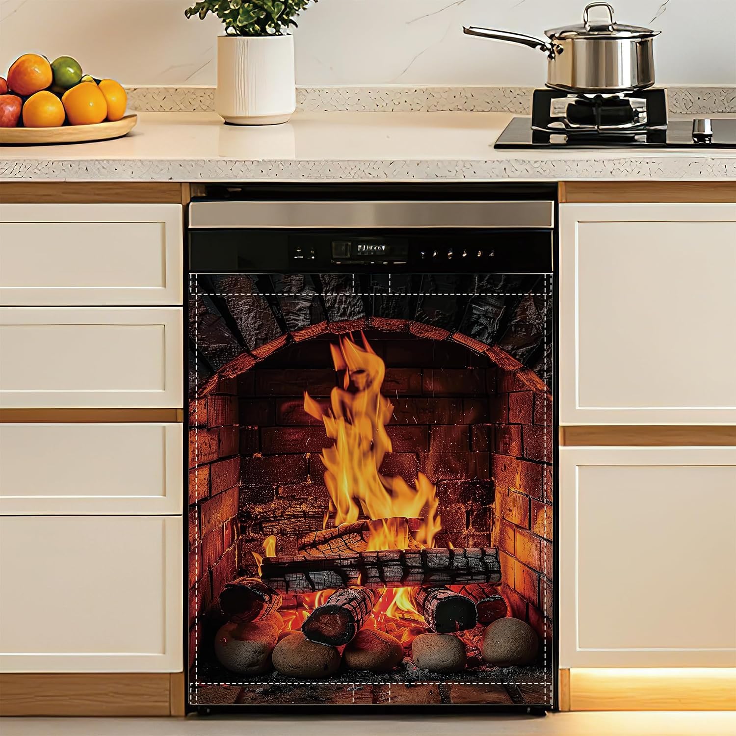 Detalle de Magnetic Dishwasher Cover 23 x 26 Inch