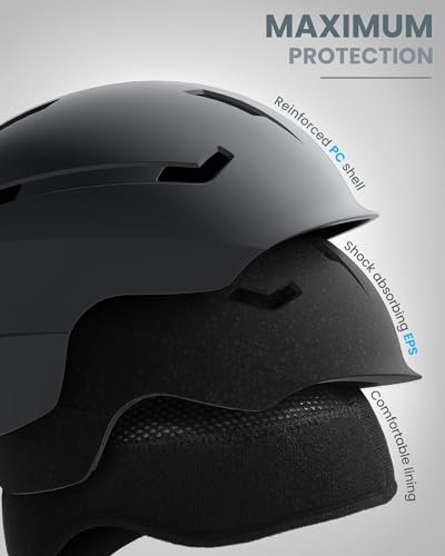 Detalle 2 de OutdoorMaster Ski Helmet Set with Goggles
