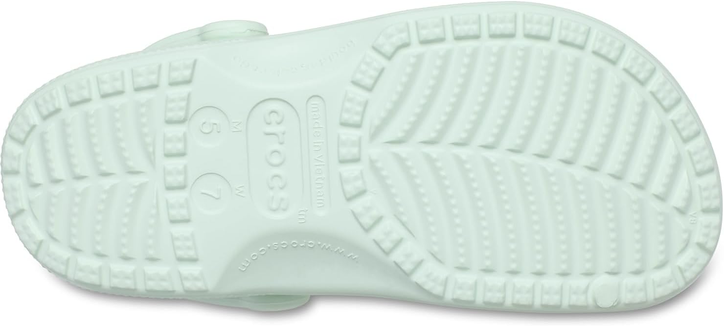Detalle de Crocs Classic Clog 42-43 EU Mint Tint – leicht, wasserfreundlich und anpassbar