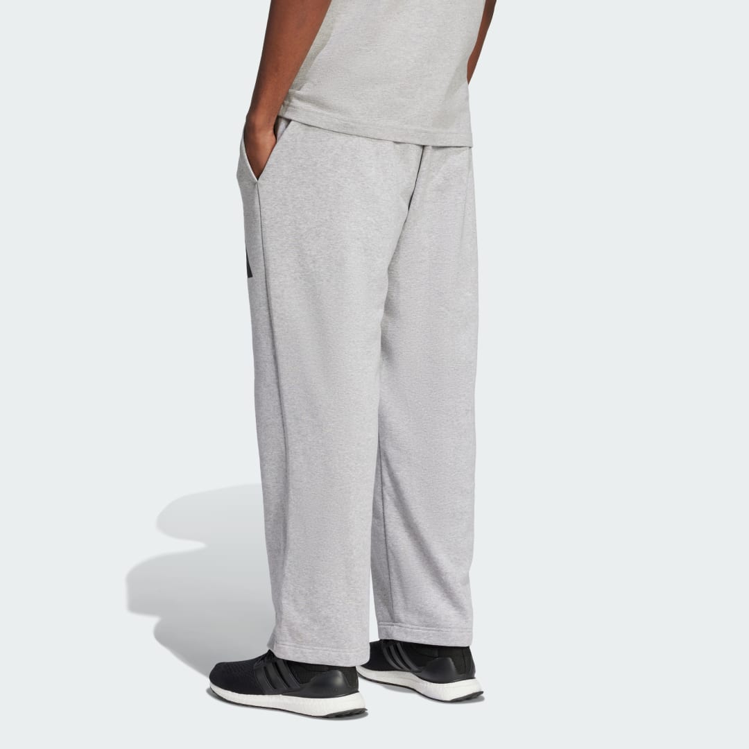 Thumbnail 1 de Pantalón Essentials Wide Leg 3 Bar Logo de Adidas – Gris