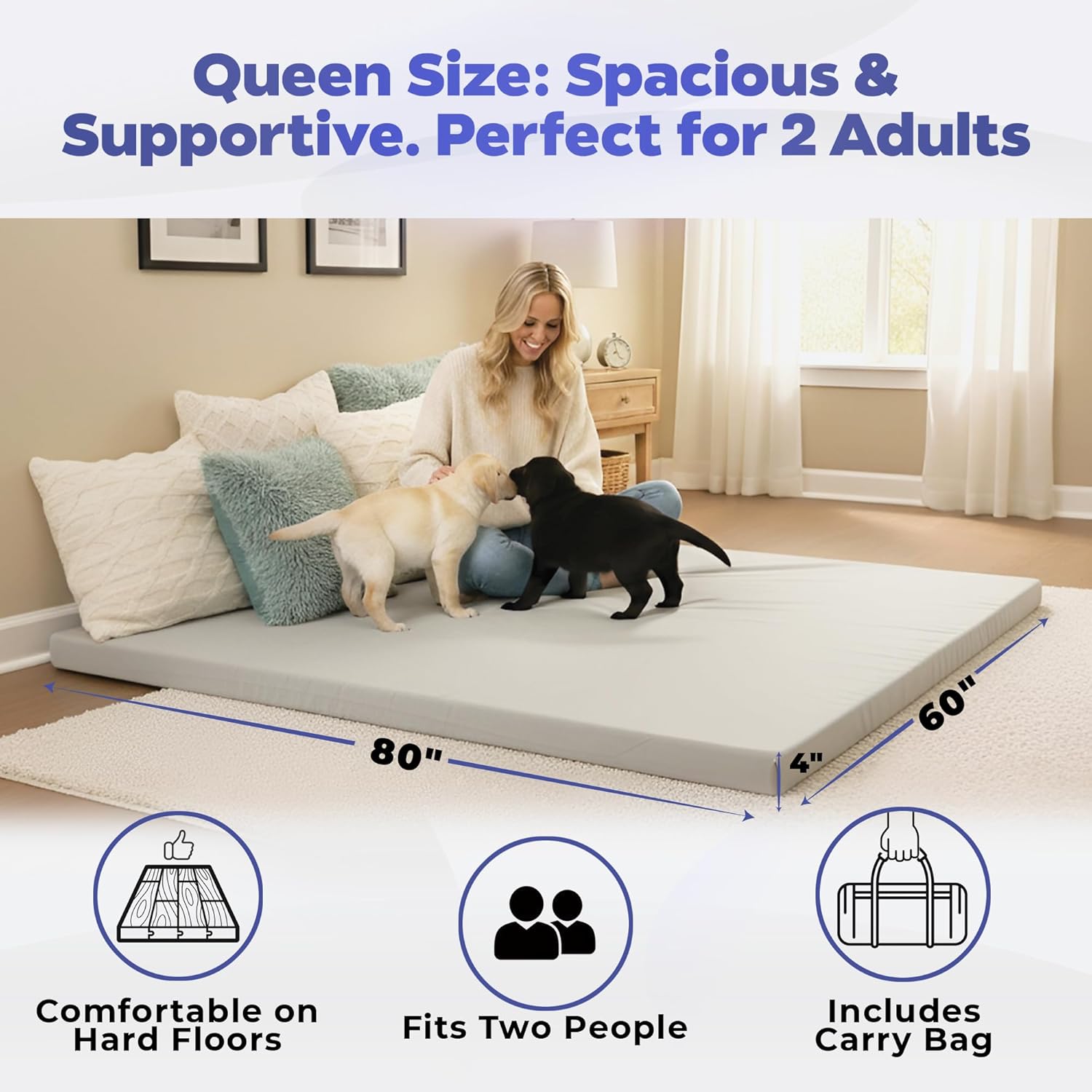 Thumbnail 6 de Hazli Matrix AirCell Memory Foam Camping Mattress Pad