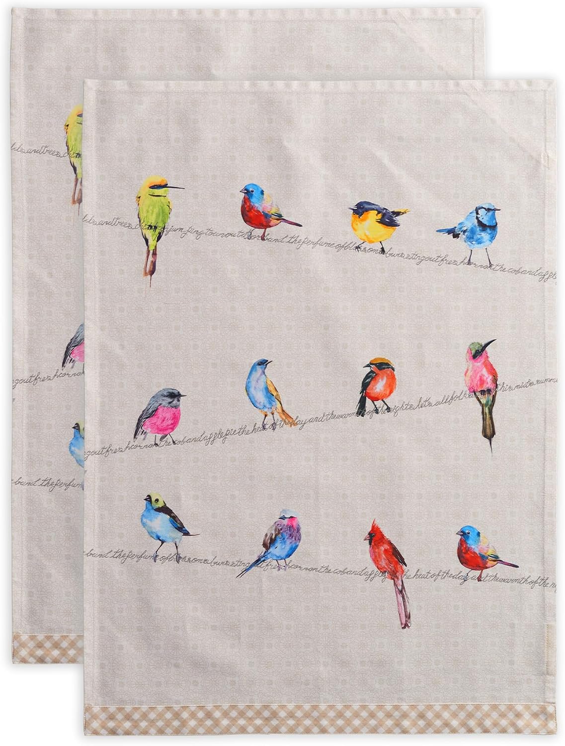 Detalle de Maison d' Hermine Kitchen Towels 27.5x20 in