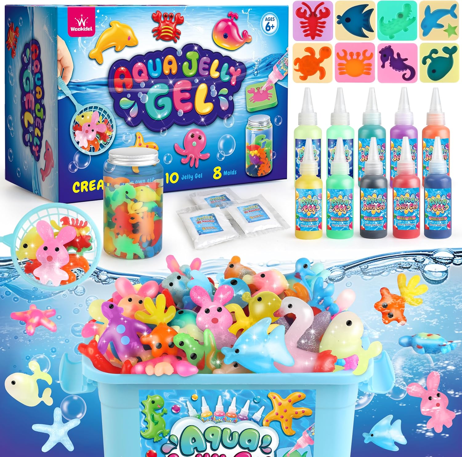 Imagen de Magic Gel Water Elf Toy Kit: Aqua Fairy Water Gel for Kids en OfertitasTOP