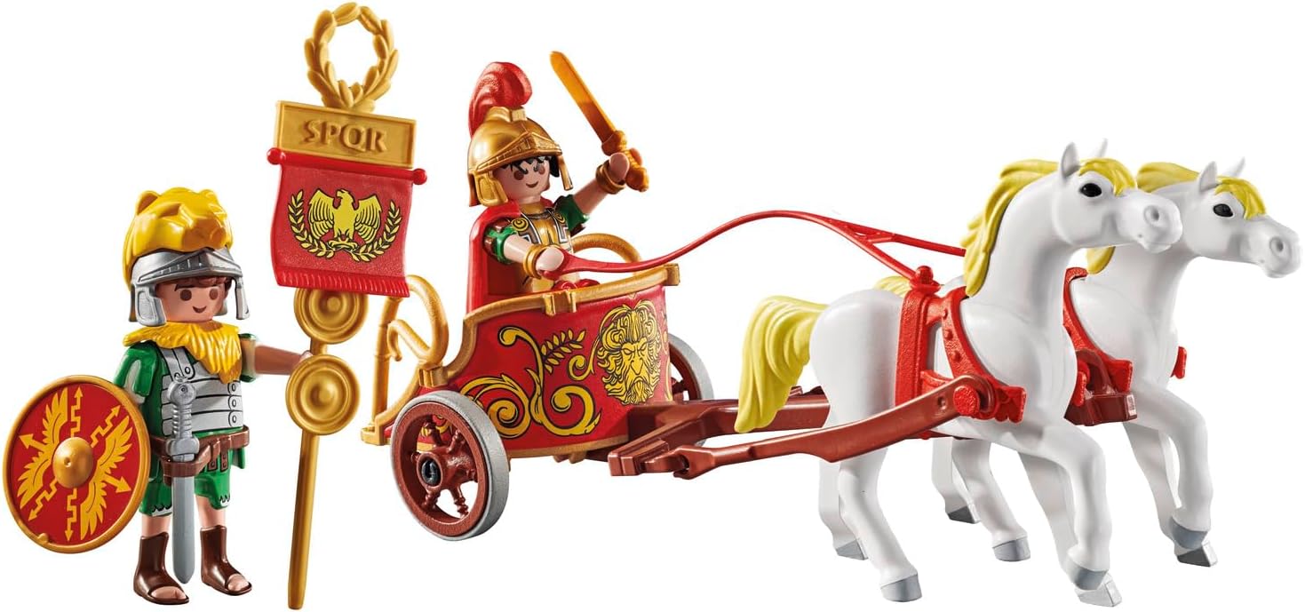 Thumbnail 6 de PLAYMOBIL Asterix 71543 Biga Romana: Viaggio Epico per bambini dai 5 Anni