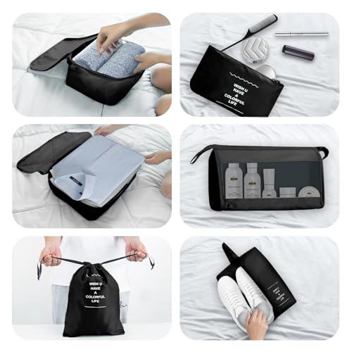 Thumbnail 5 de Jsdoin Packing Cubes for Suitcase (11 PCS) – Waterproof Luggage Organisers