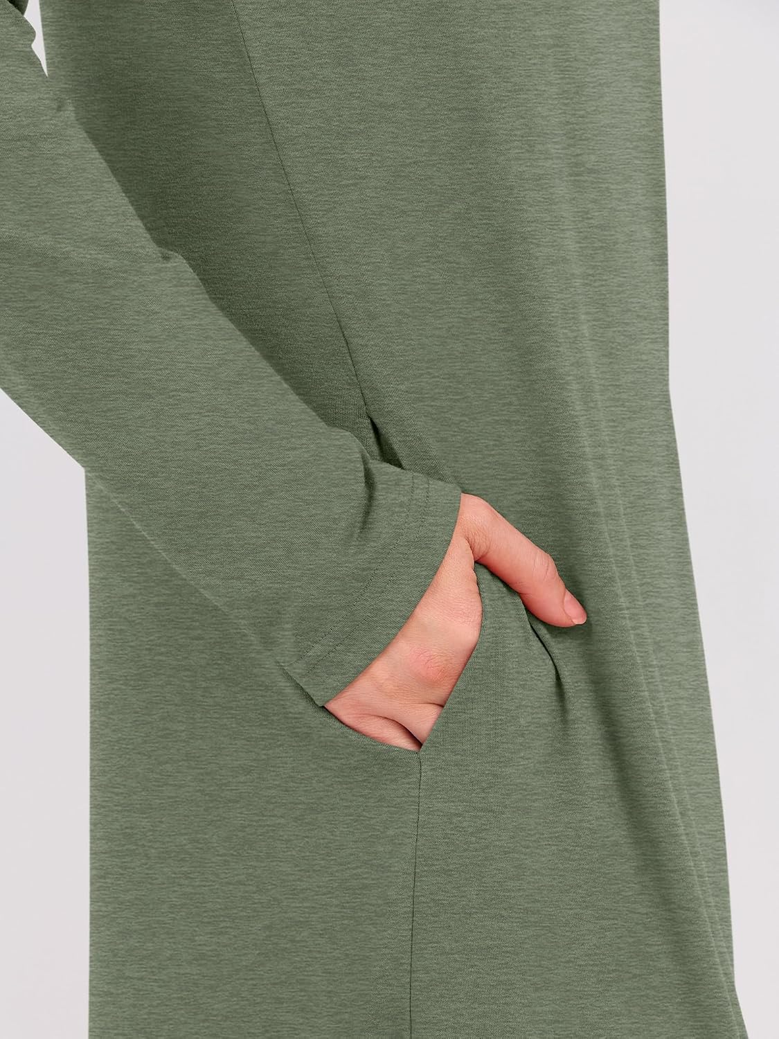 Thumbnail 5 de ANRABESS Women's Long Sleeve Maxi Dress with Pockets