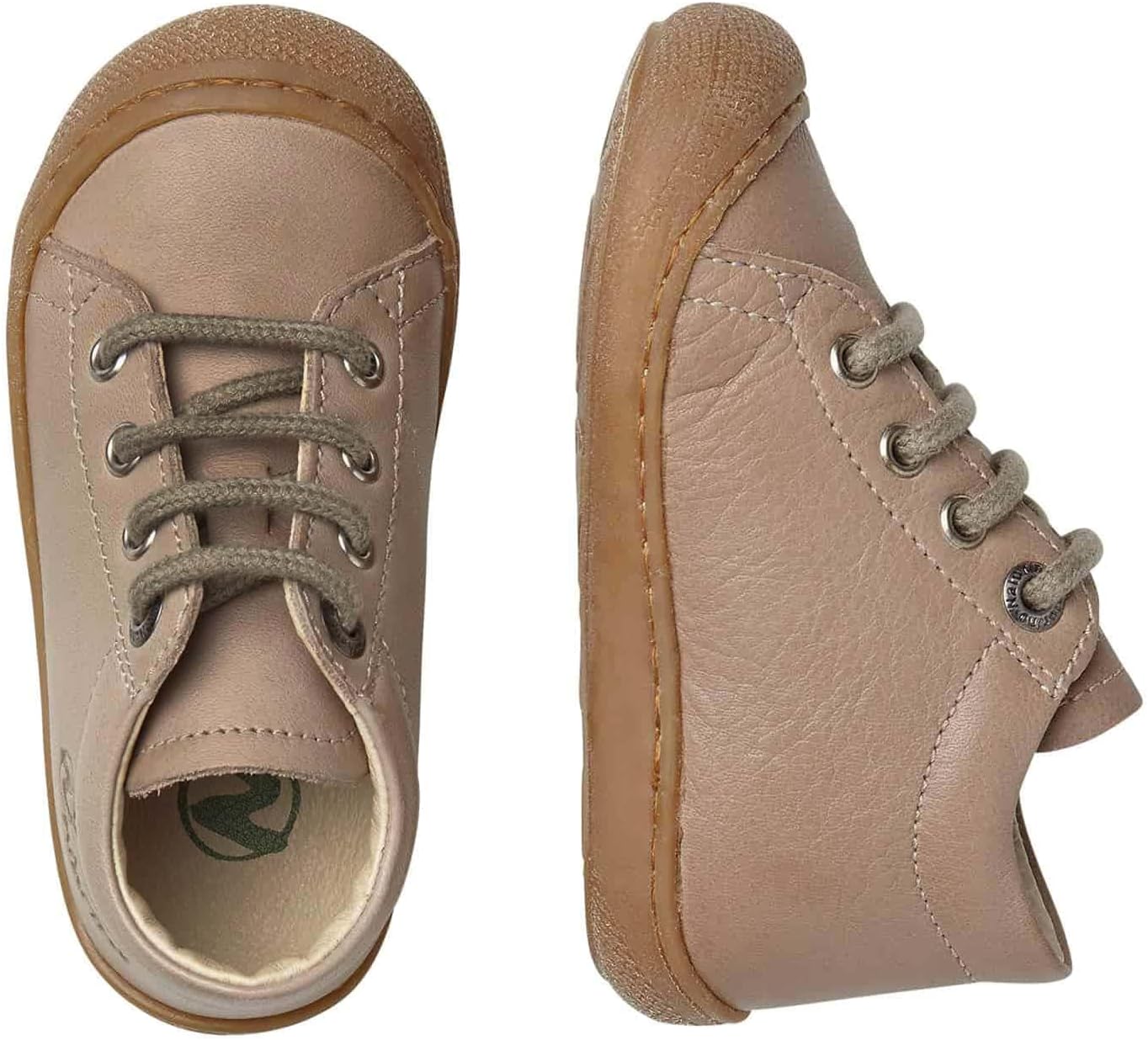 Detalle de Naturino Scarpine Primi Passi in Suede: eleganza e comodità per i primi passi
