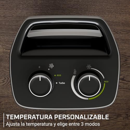 Detalle de Rowenta Intense Comfort SO2350, calefactor de 2000 W con modos Eco y Turbo
