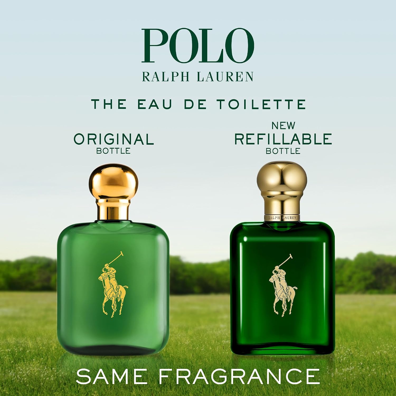 Detalle 2 de Ralph Lauren Polo BP64536678 Eau de Toilette for Men, Woody-Spicy Scent