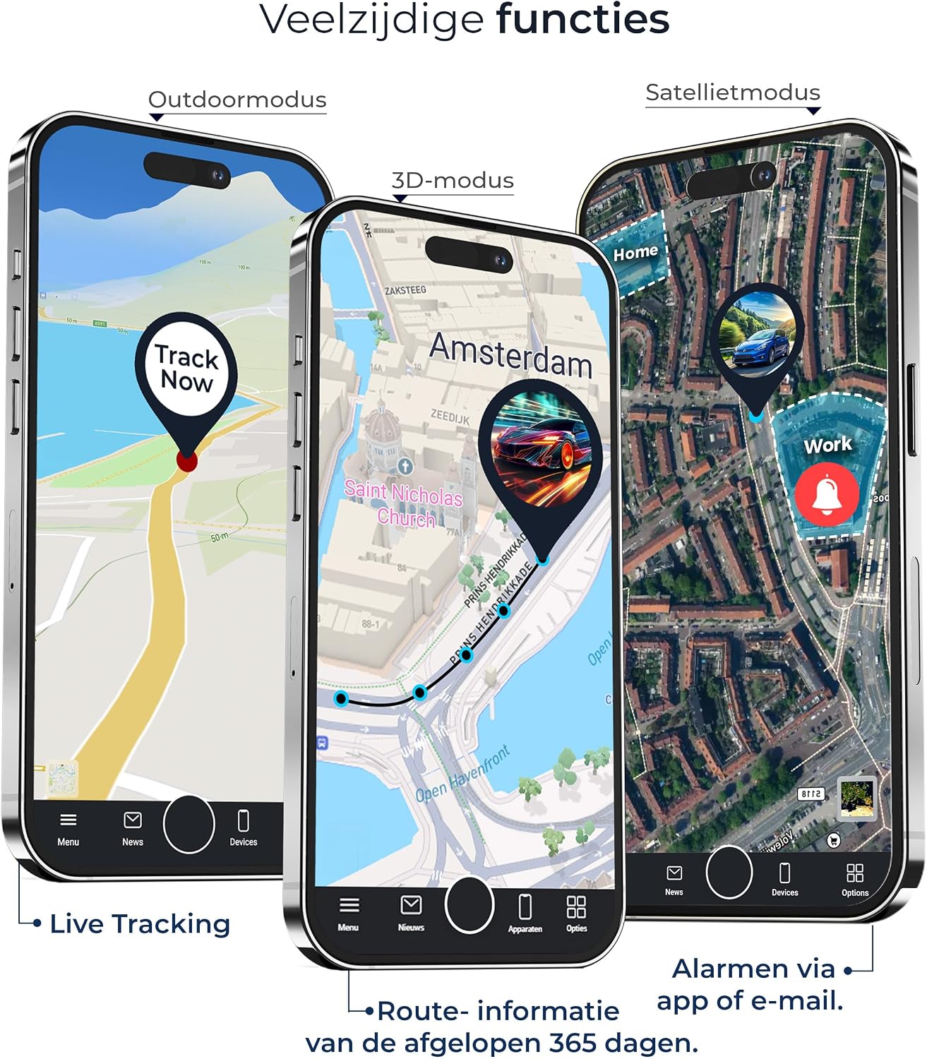 Thumbnail 4 de Salind GPS Salind 08 4G OBD-GPS-tracker met realtime tracking en geofence