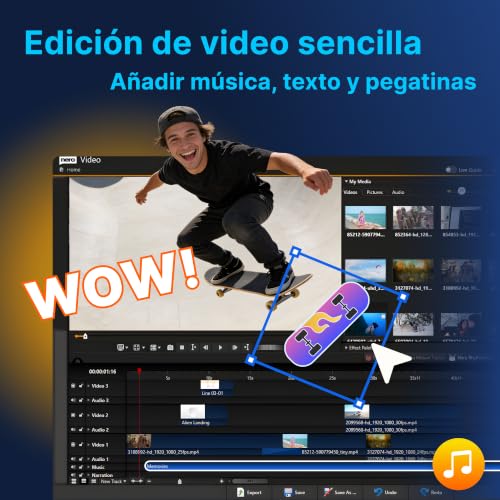 Thumbnail 2 de Nero Video 2026: editor de vídeo para Windows con 1000+ efectos, motion tracking y edición en 4K/8K