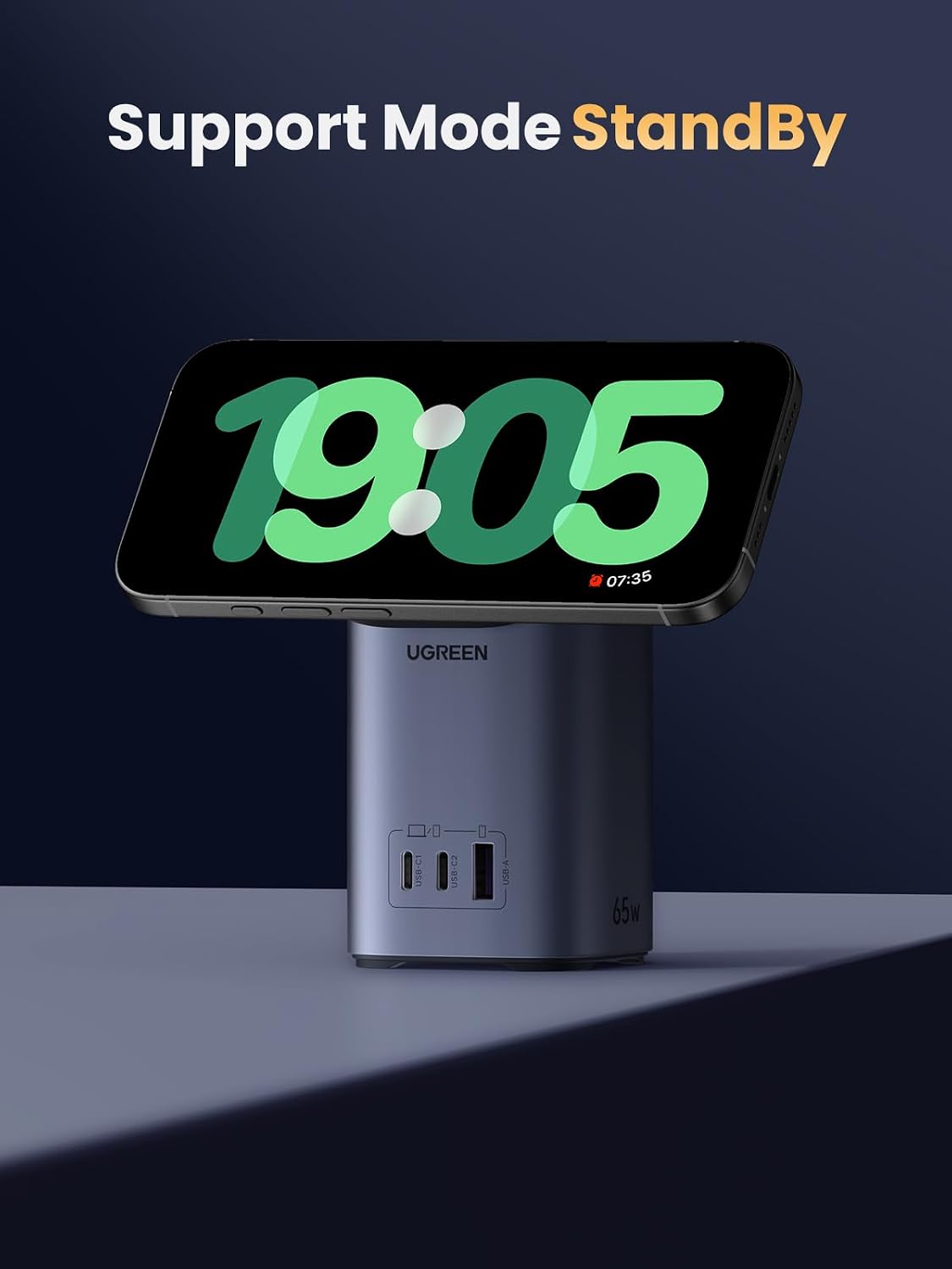 Thumbnail 5 de UGREEN Nexode 65W chargeur station 15W Qi2