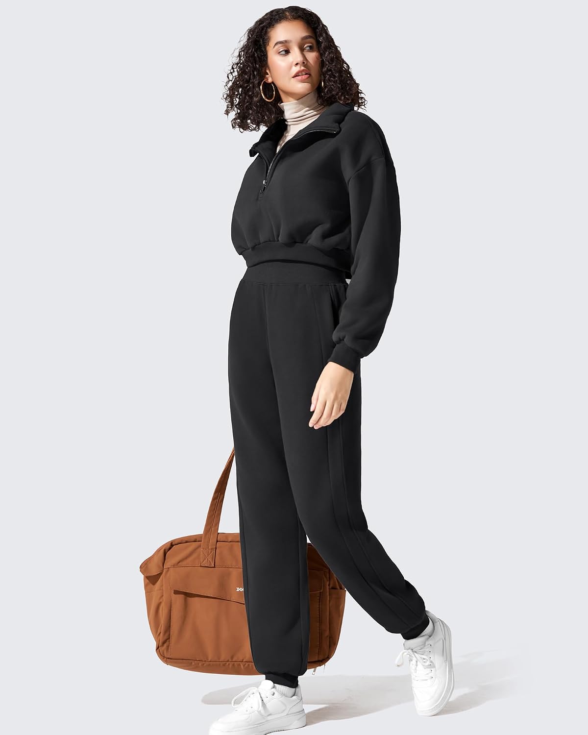 Detalle 2 de G4Free Women's Cotton Fleece Joggers