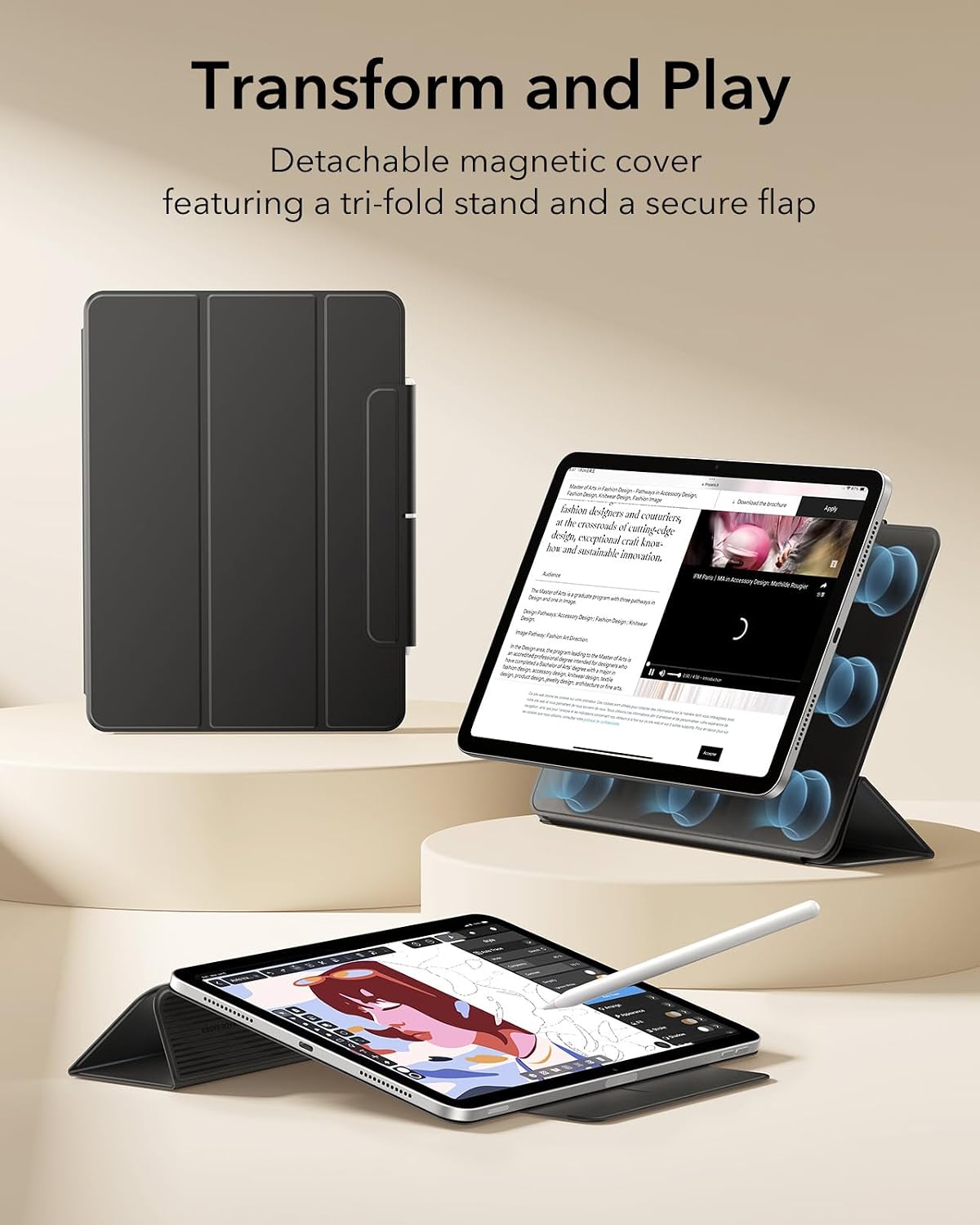 Detalle de ESR iPad Air 11 Zoll Hülle