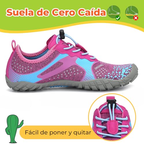 Detalle de SAGUARO barefoot para trail, talla 31